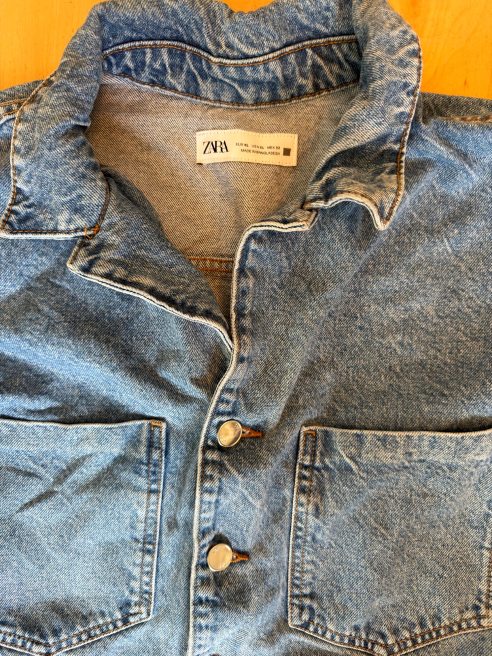Zara Blue Denim Women’s Overalls Jumpsuit - Picture 3 of 9
